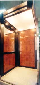 ديكور كابينة مصعد كهربائي